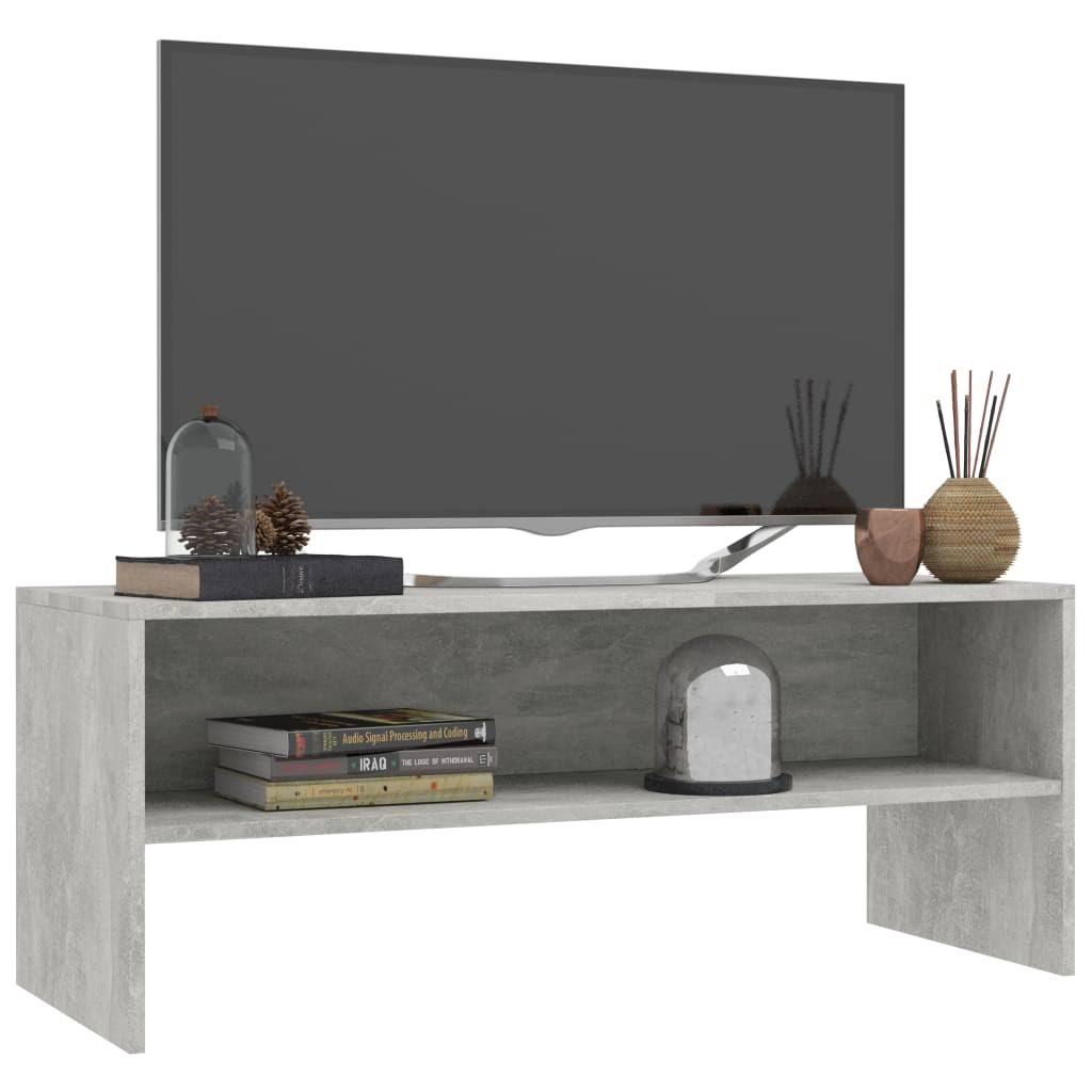 Gray TV Cabinet Chipboard F97418