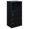 2 Door Black Cabinet N2256