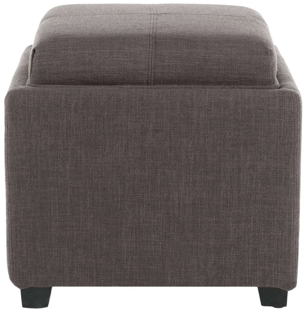 Charcoal Single Tray Ottoman I6064
