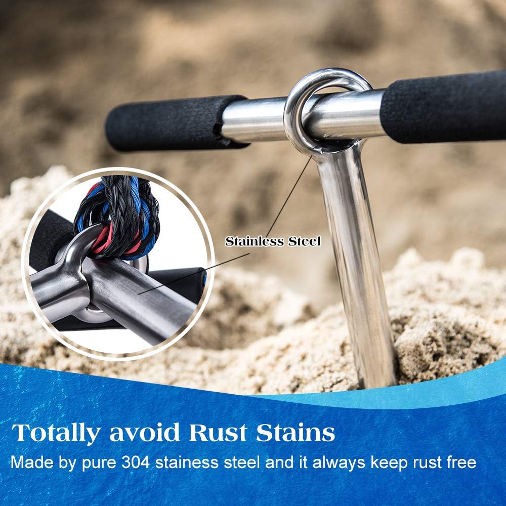 Sand Anchor with Bungee Dock Line Pack of 2 G2832