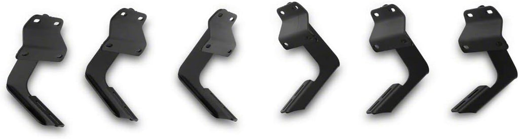 Black Steel Running Boards M525