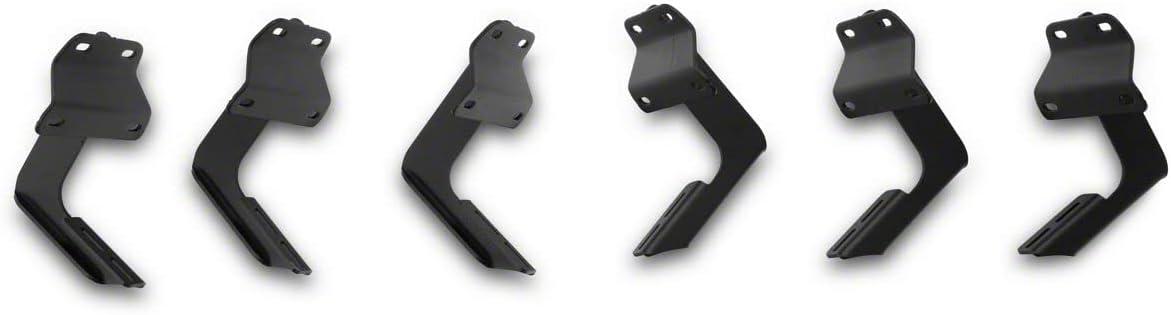 Black Steel Running Boards M525