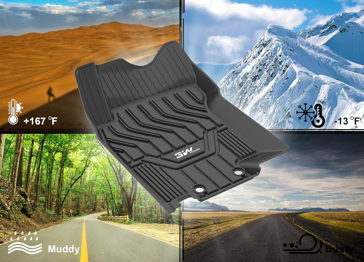 TPE All Weather Custom Fit Floor Liner Black N437