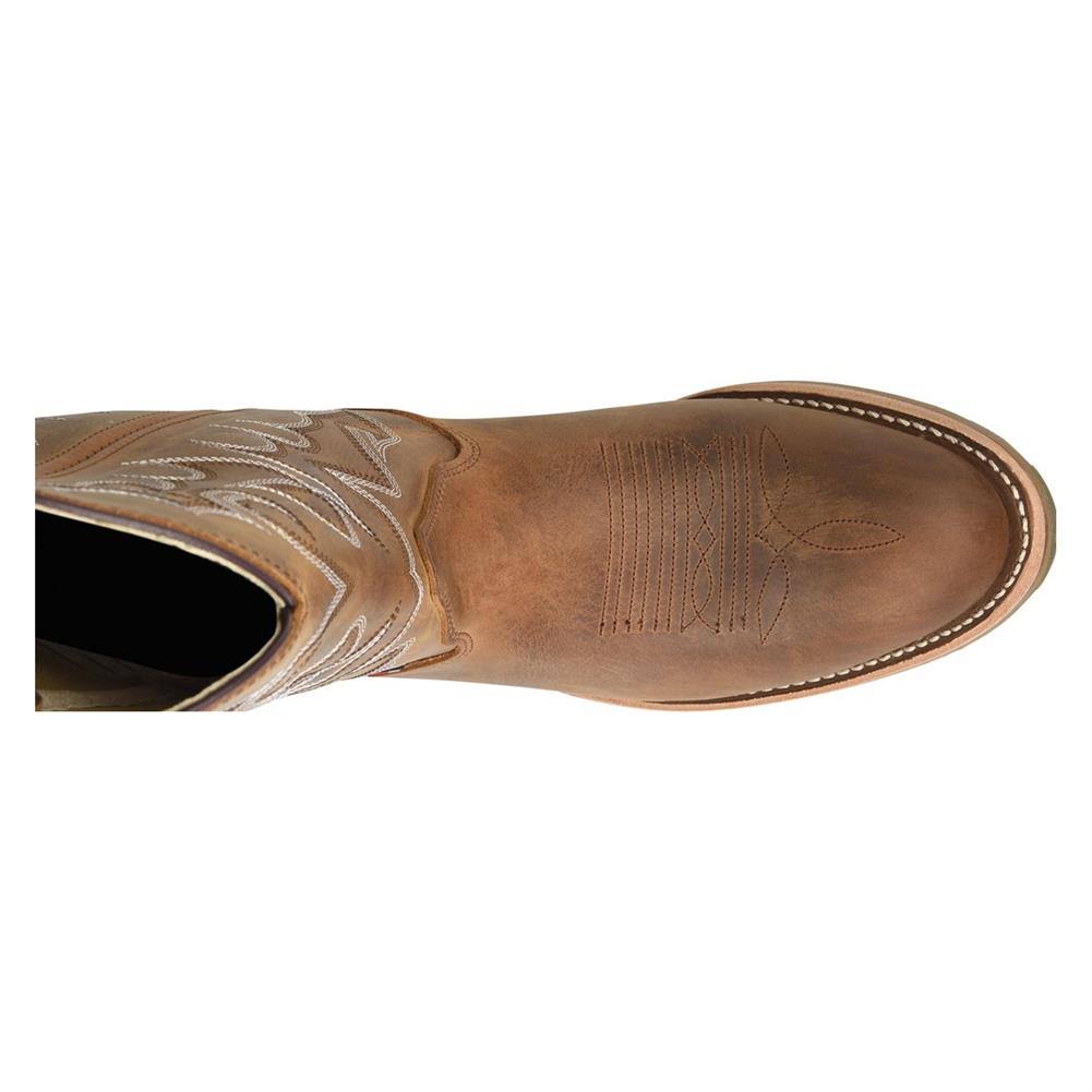 Brown Gel Ice Work Western Boots F807