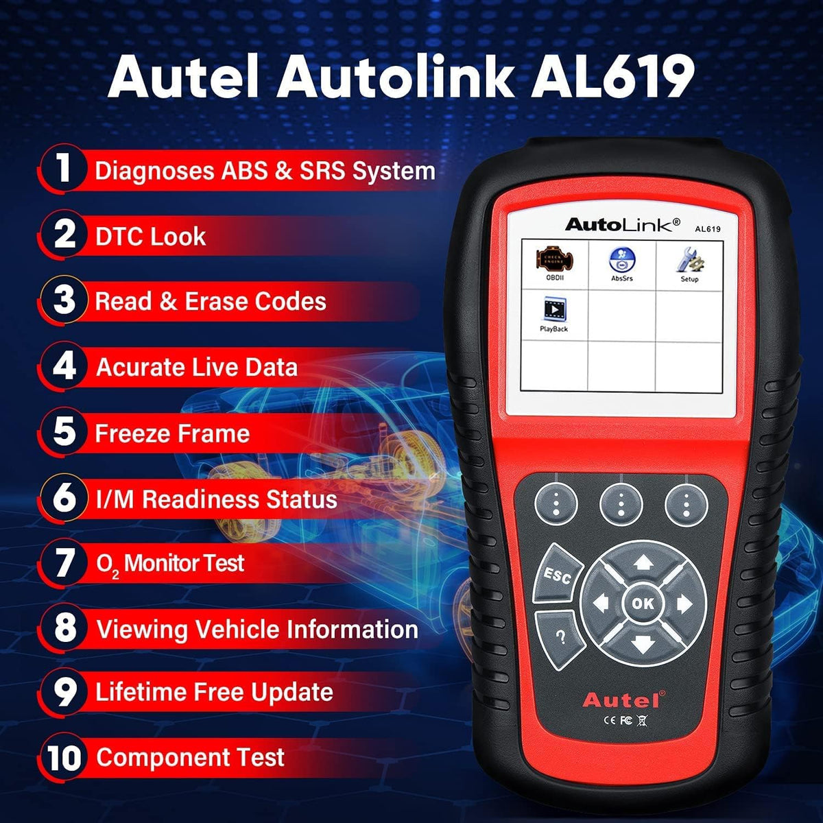 OBD2 Scanner Tool M963093