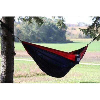 Blue Nylon Single Camping Hammock X3454