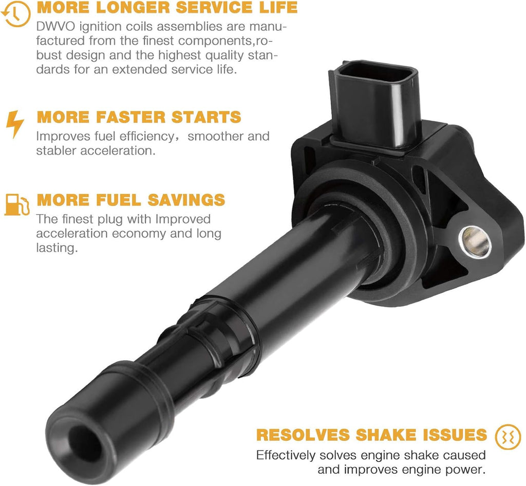 Ignition Coils Pack of 6 D21307