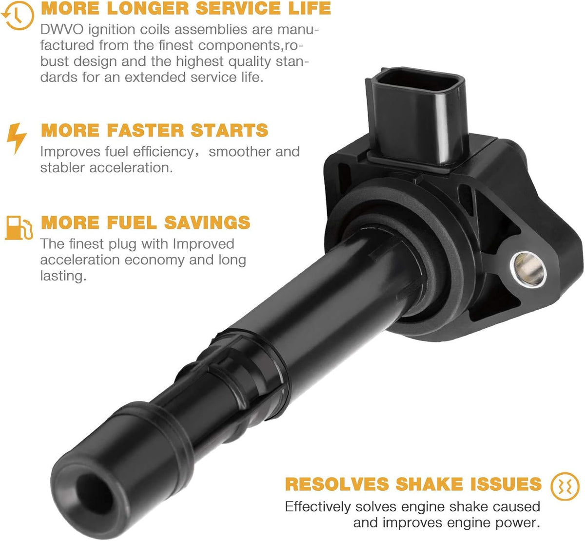 Ignition Coils Pack of 6 D21307