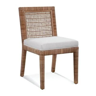 Brown/Linen Side Chair K35236