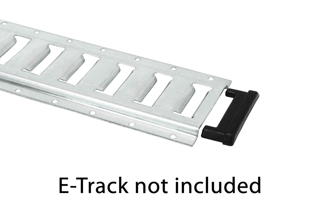 Black Plastic E-Track Rail End Caps (20 Pack) R634961