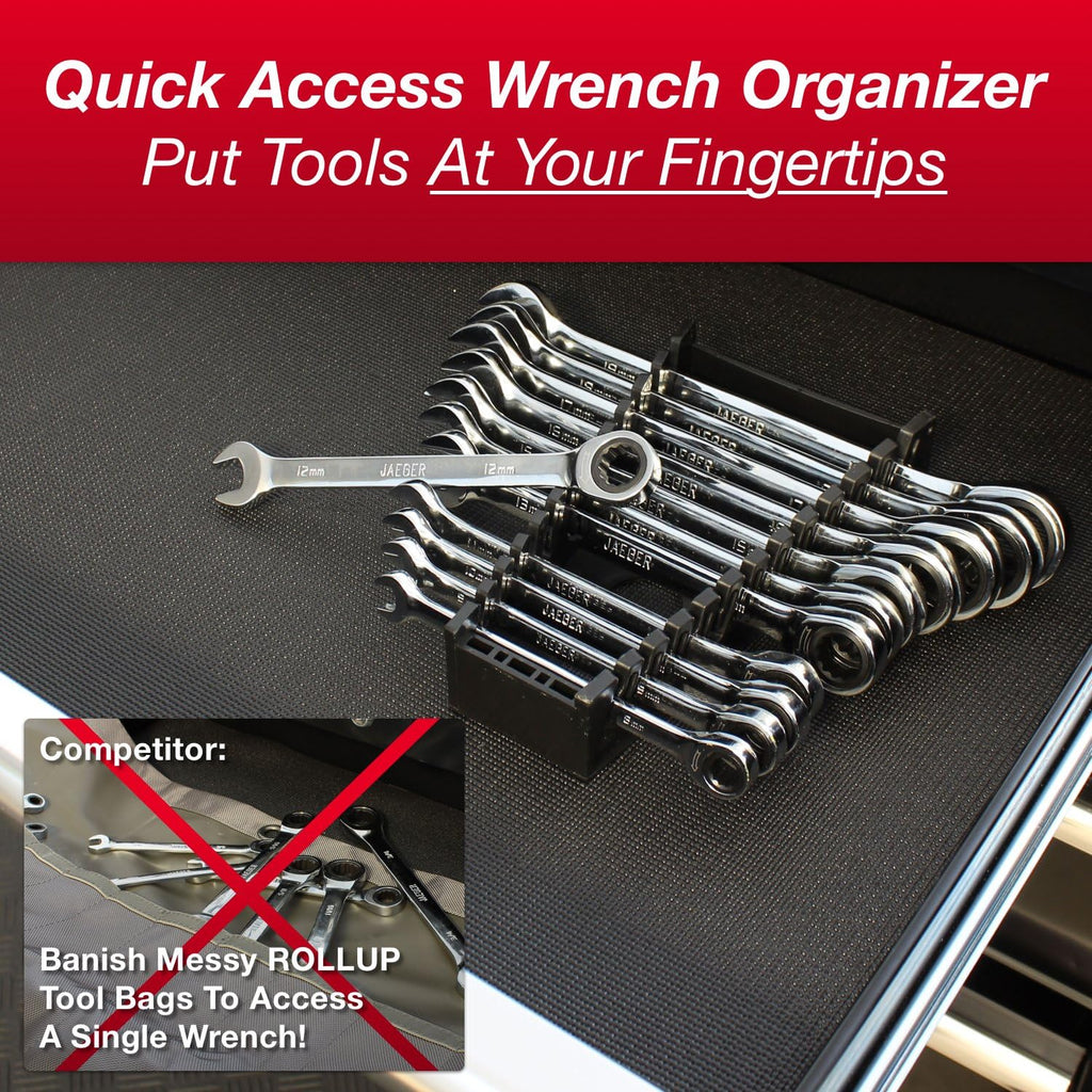 12pc Ratcheting Wrenches with Wrench Organizer, Pack of 2 N26216