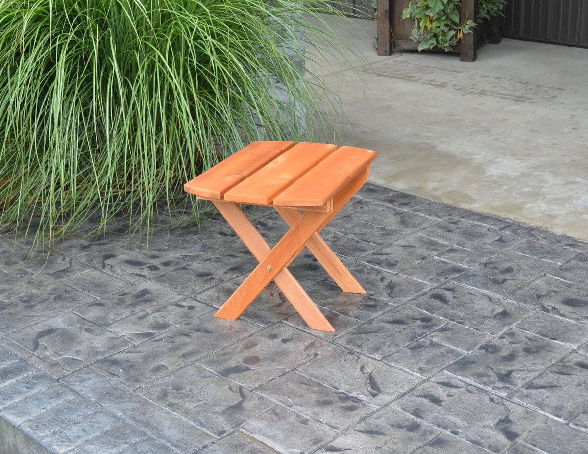Folding Oval End Table N2122