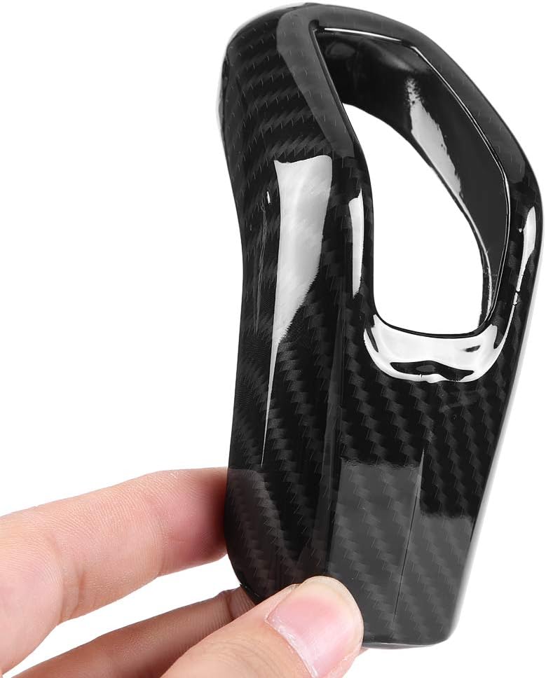 Carbon Fiber Car Gear Shift Knob Cover Trim Y300