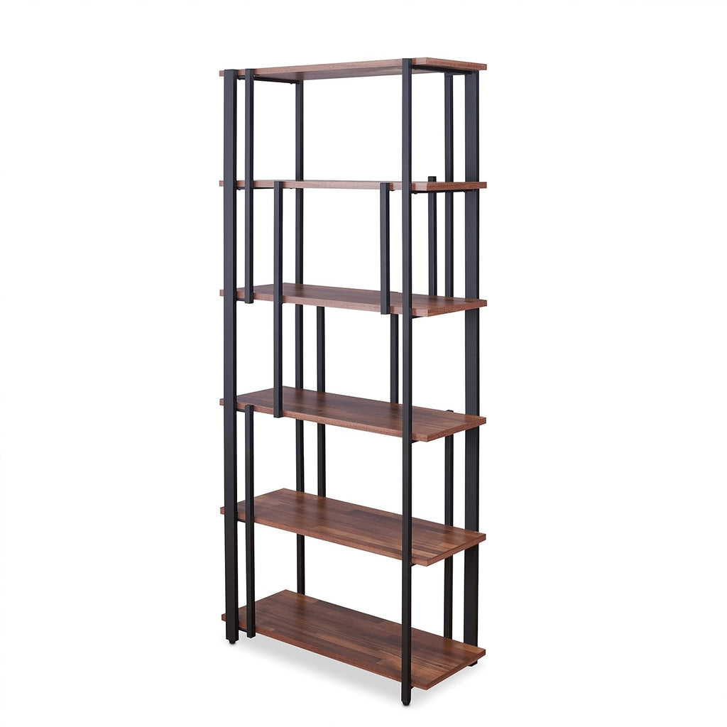 Walnut Sandy Black Bookcase J47961