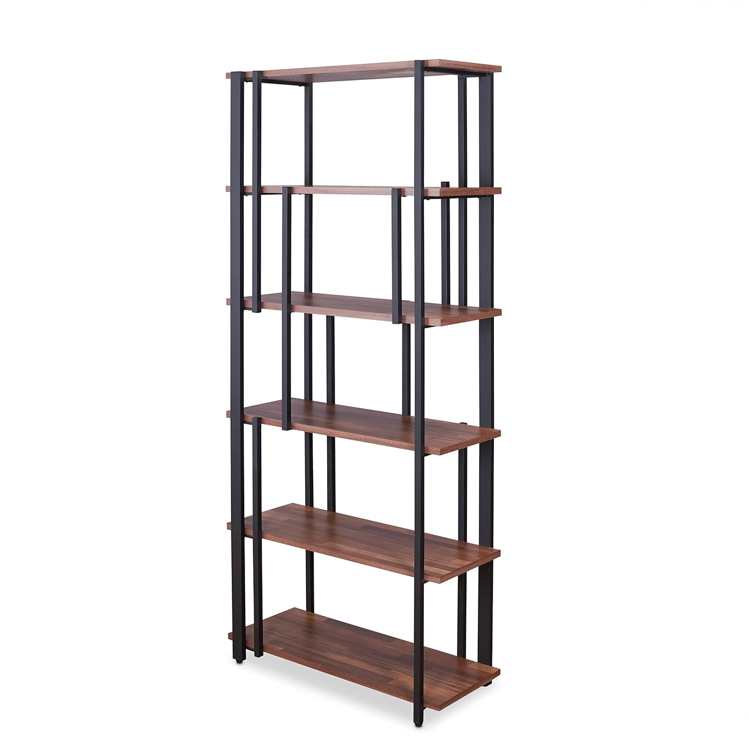 Walnut Sandy Black Bookcase J47961