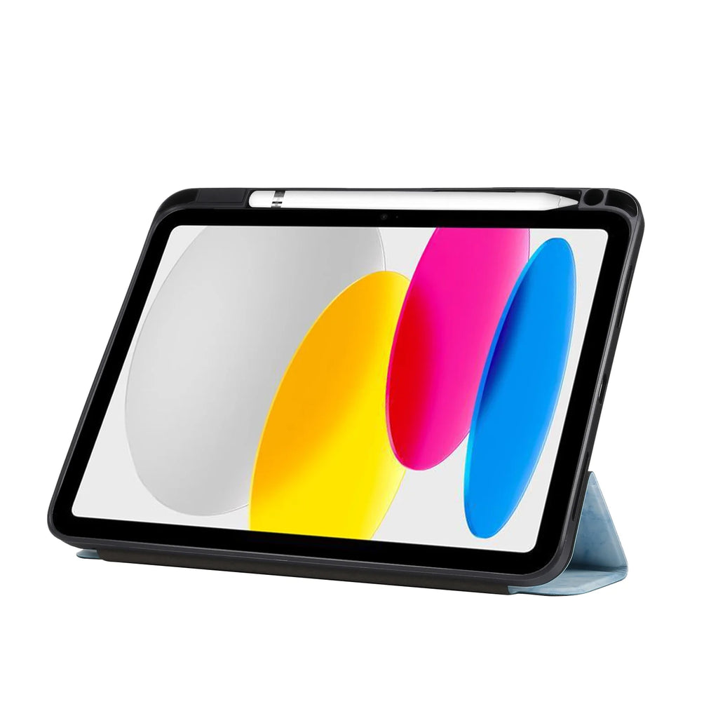 Blue Marble Pattern Slim Flip Stand Case for iPad 10.9 inch M5999