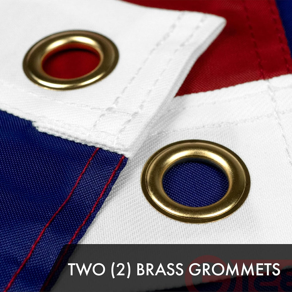 5 Pack American USA US Flag 10x15 ft Embroidered Stars Sewn Stripes Brass Grommets E70838