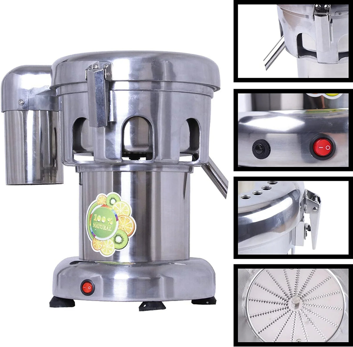 Stainless Steel Centrifugal Juicer 370W H723