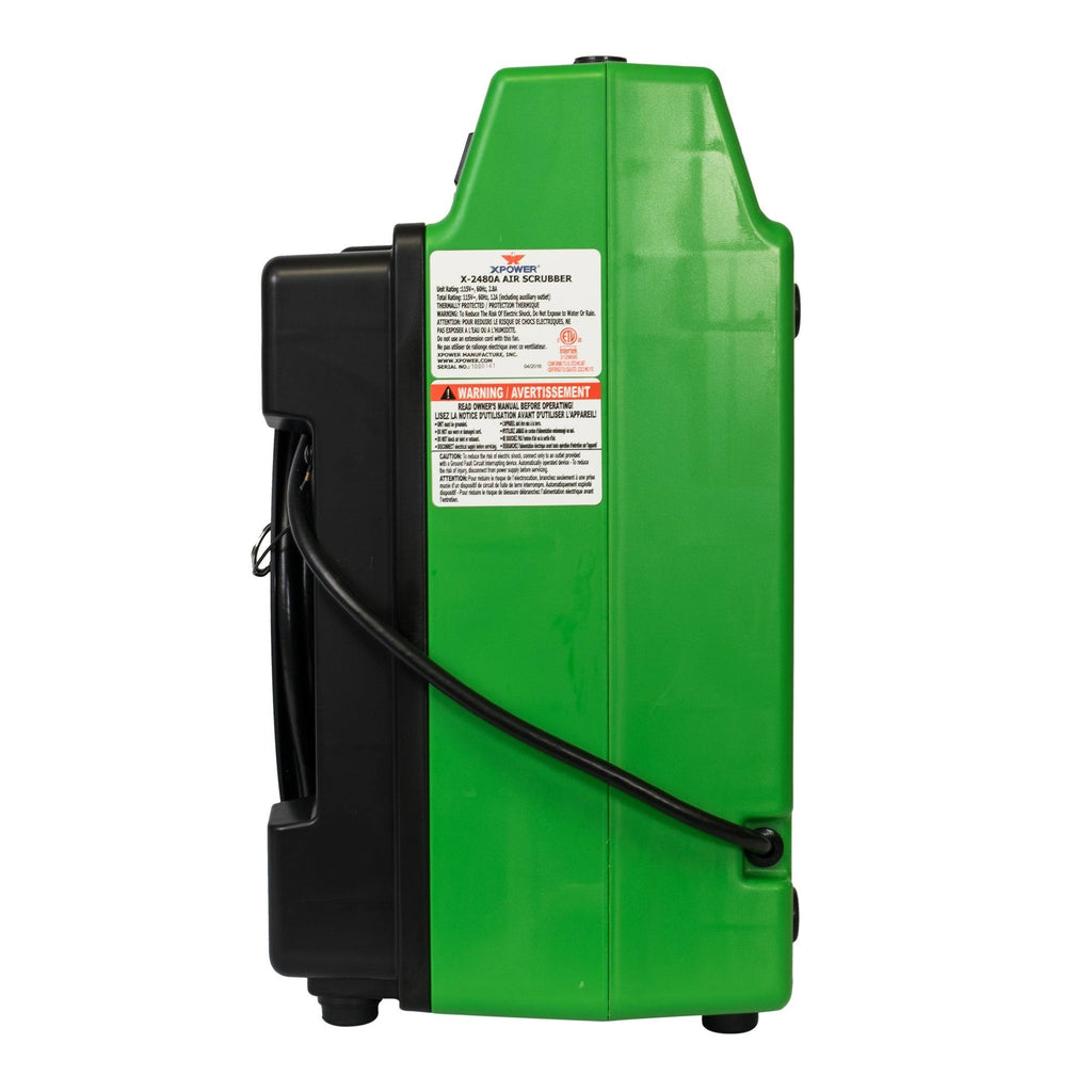 Red 3-Stage HEPA Mini Air Scrubber M5152