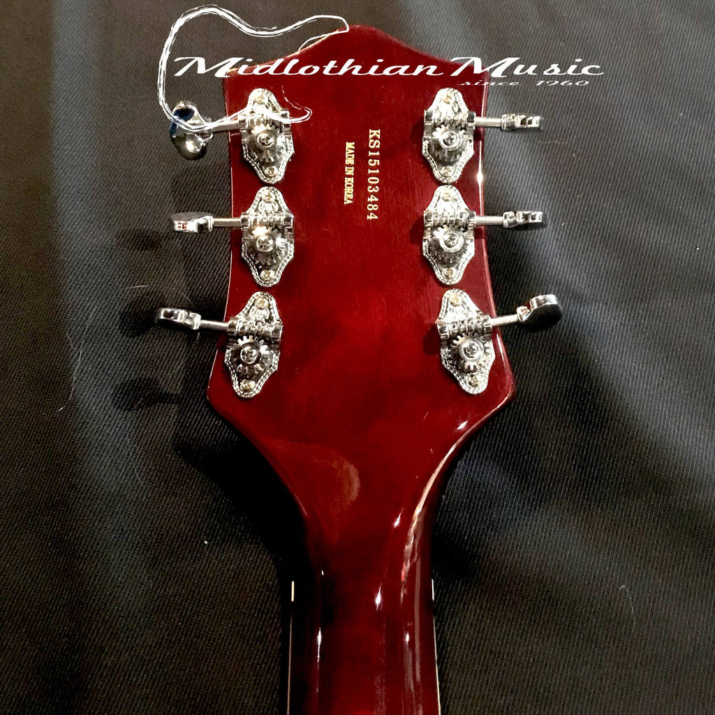 Walnut Stain Double Cutaway Electric Guitar F851