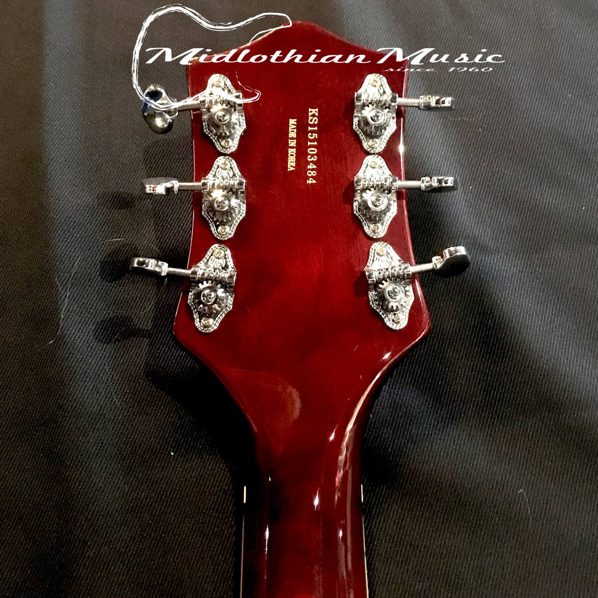 Walnut Stain Double Cutaway Electric Guitar F851