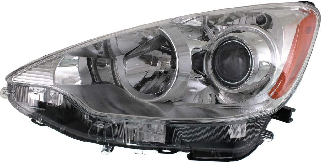 Driver and Passenger Side Headlight with Bulbs U672