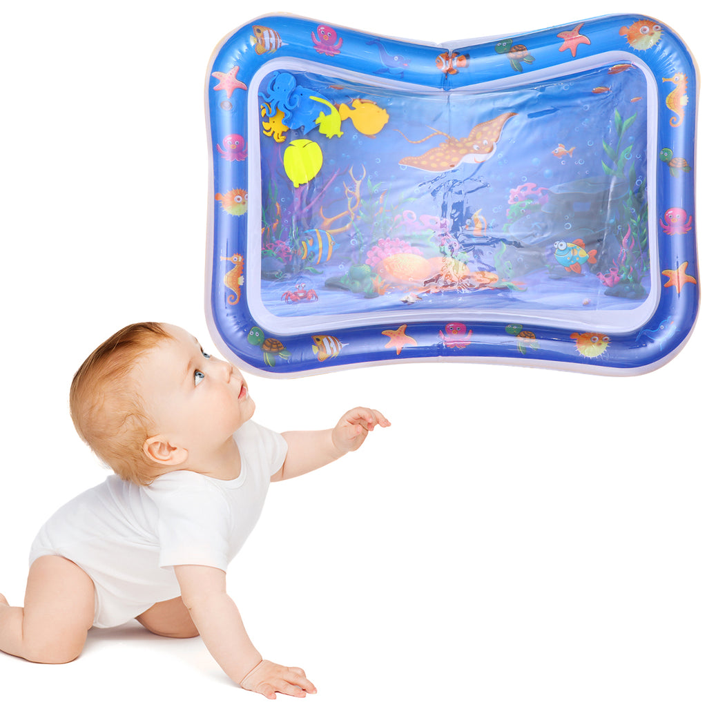 Inflatable Crawling Cushion Water Play Mat (Blue) W2295