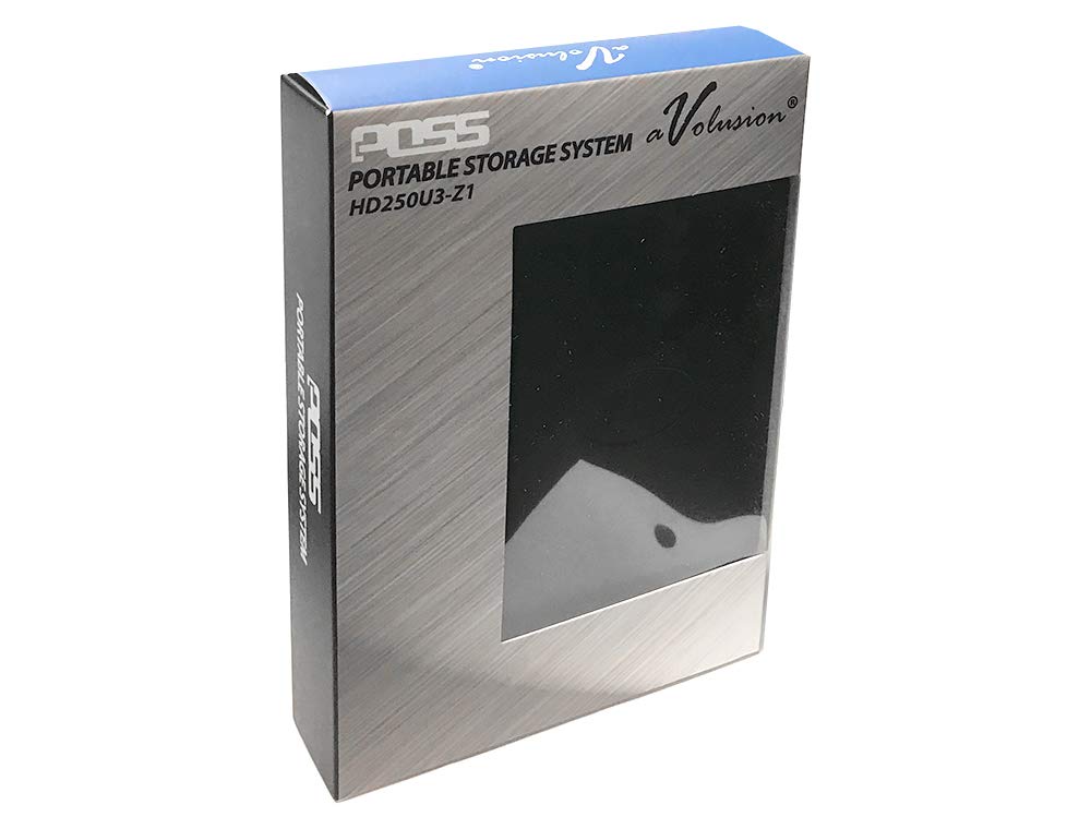 750GB USB 3.0 Portable External Hard Drive Pack of 2 K34454