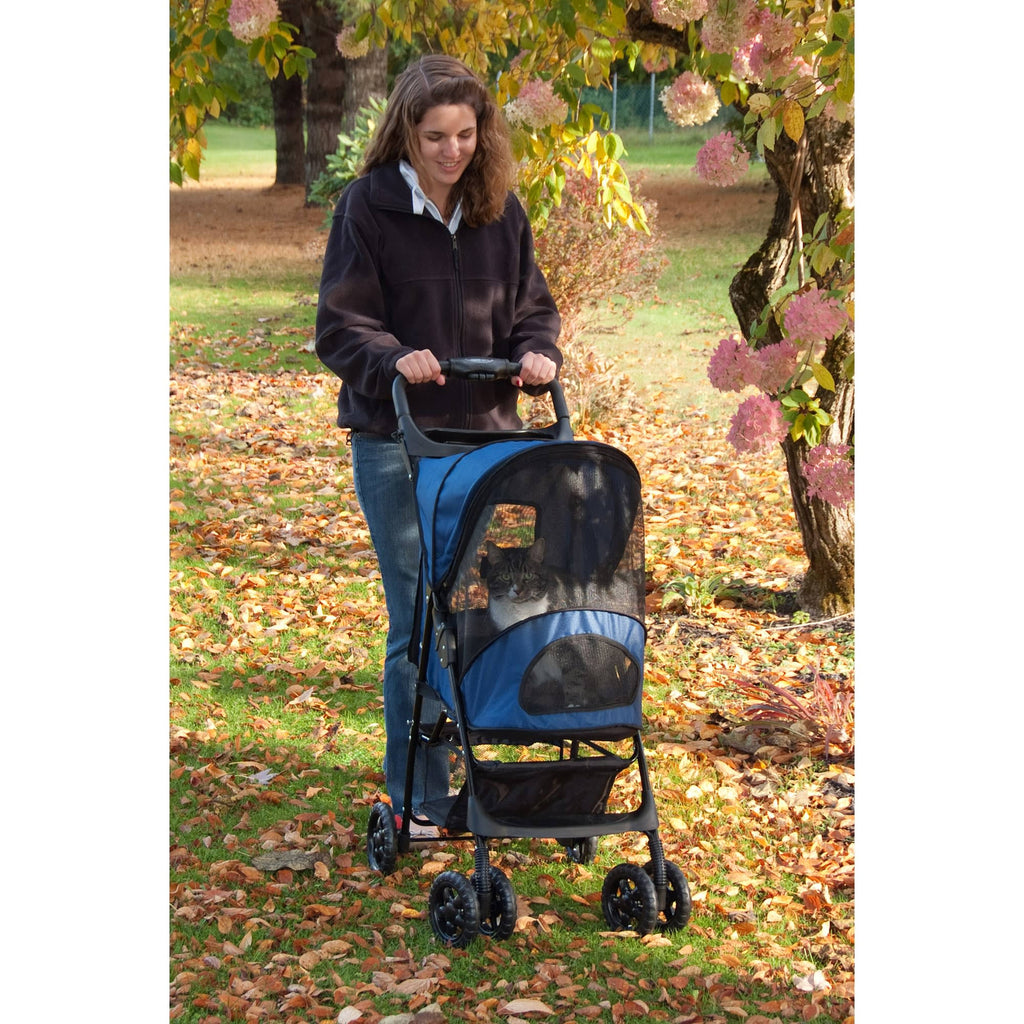 Cobalt Blue Pet Stroller C179