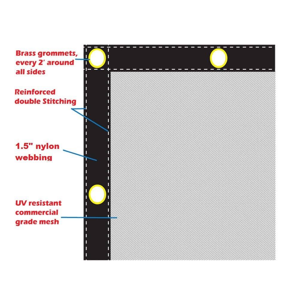 Black Debris Safety Netting H822824
