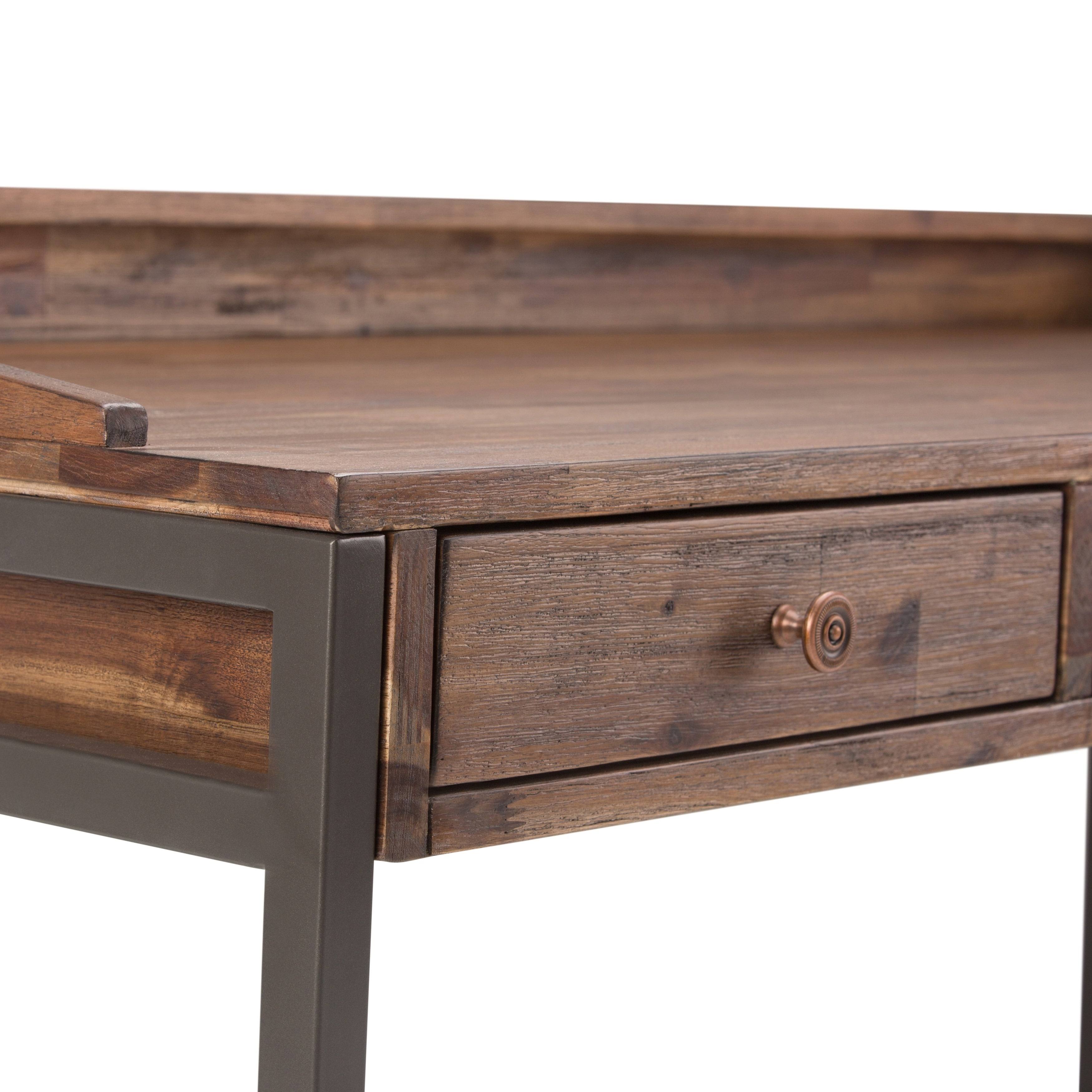 Solid Acacia Wood Writing Office Desk G744180