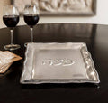 Matzo Plate with Pearls V2427