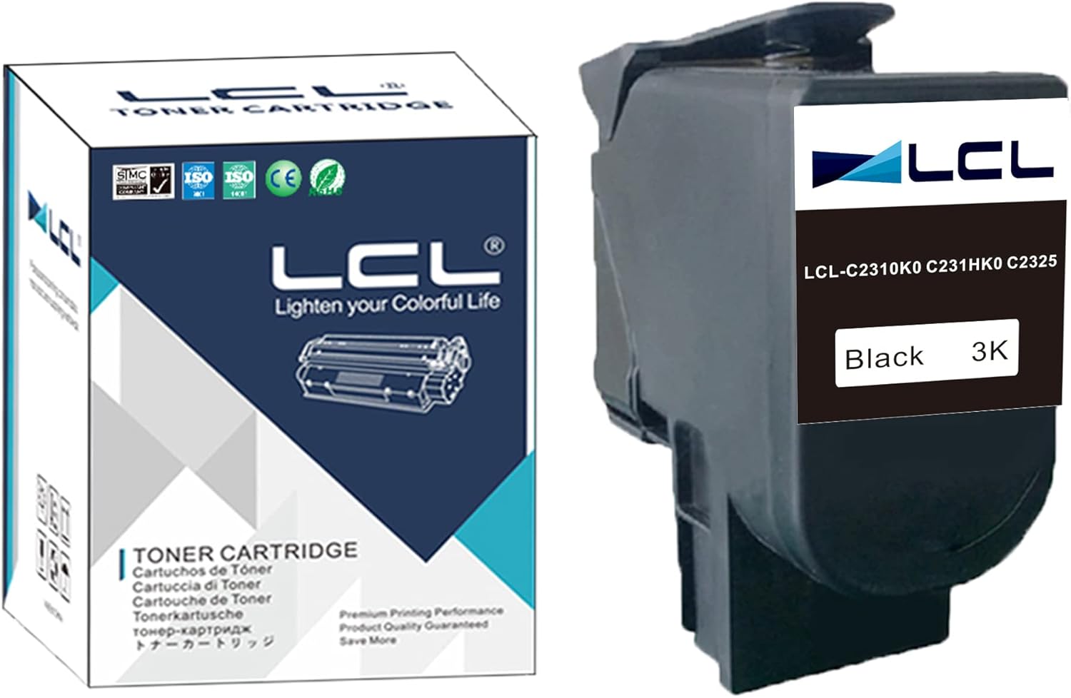 Black Compatible Toner Cartridge 1-Pack K30890