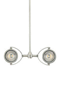 Satin Nickel Track Head Y2556