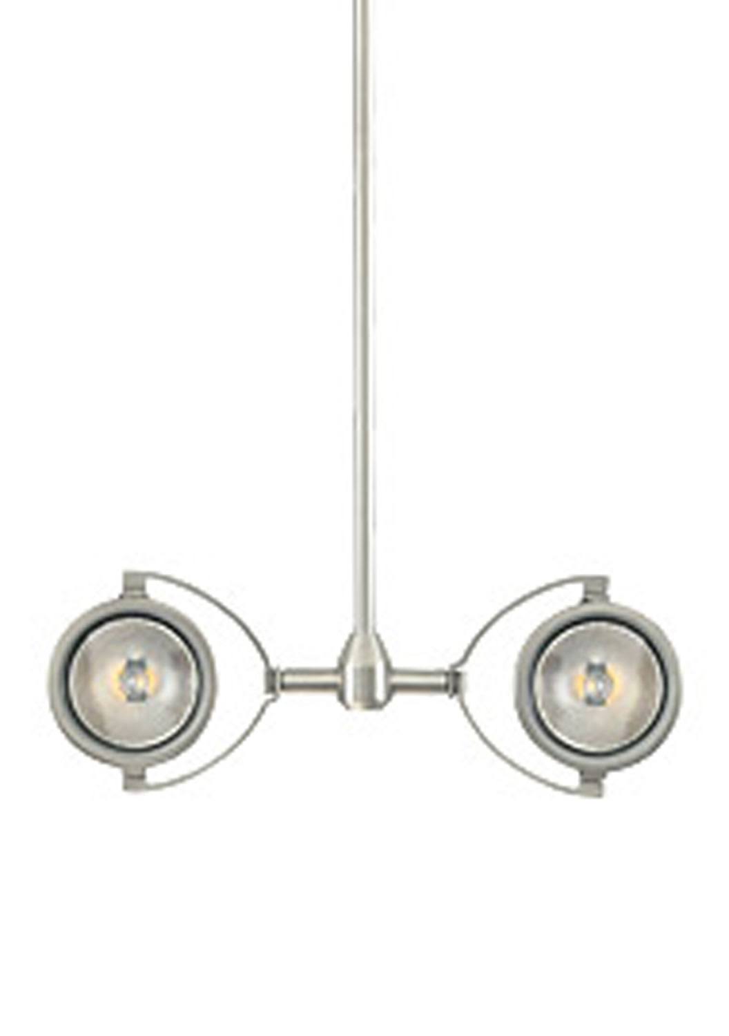 Satin Nickel Track Head Y2556