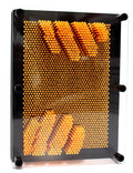 3D Pin Art Board Toy 5" x 7" Yellow V8708