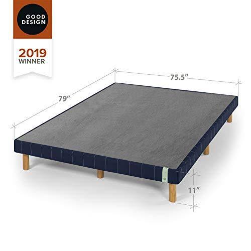 Navy Metal King Mattress Foundation R43606