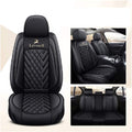Black-Pink 5 Seats Full Set Car Seat Covers F440663