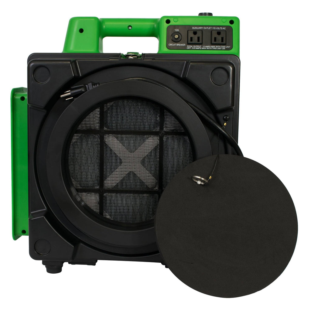 Red 3-Stage HEPA Mini Air Scrubber M5152