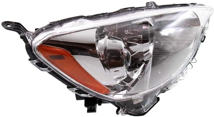 Driver and Passenger Side Headlight with Bulbs U672