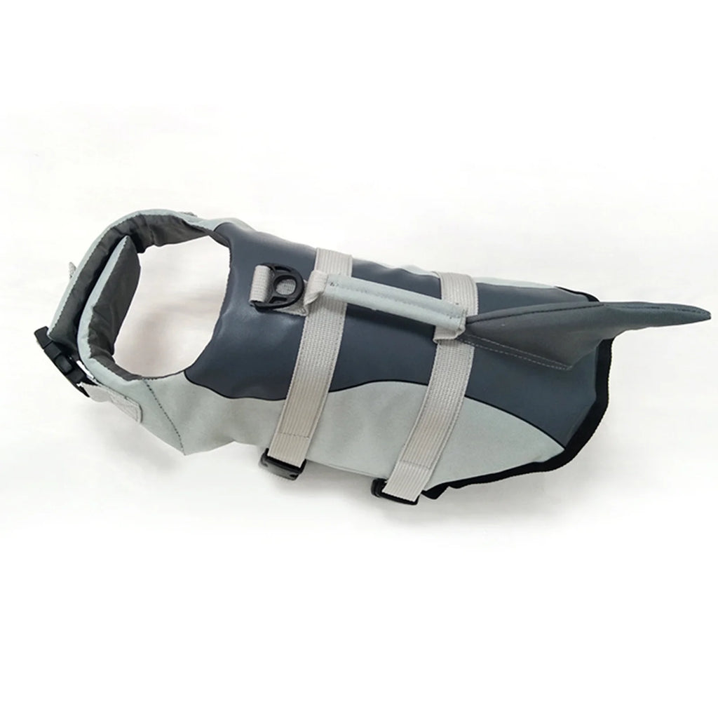 Dog Pet Shark Swimsuit Vest Safety Wear H406586