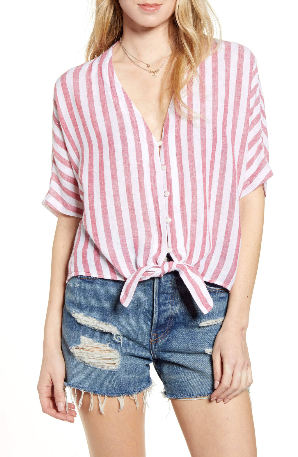 Carmine Button Down Shirt V247469