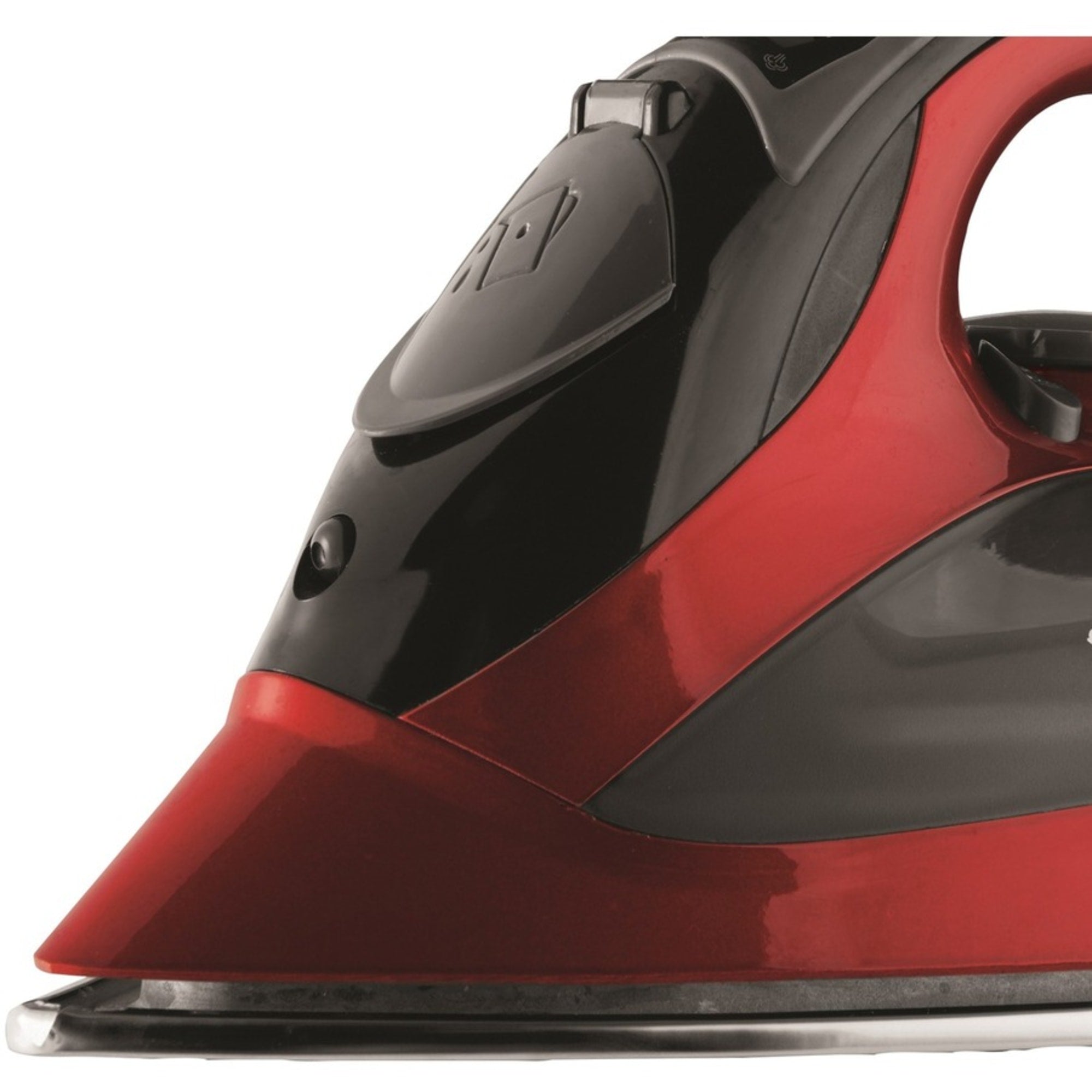 Red Steam Iron with Auto Shutoff S529056