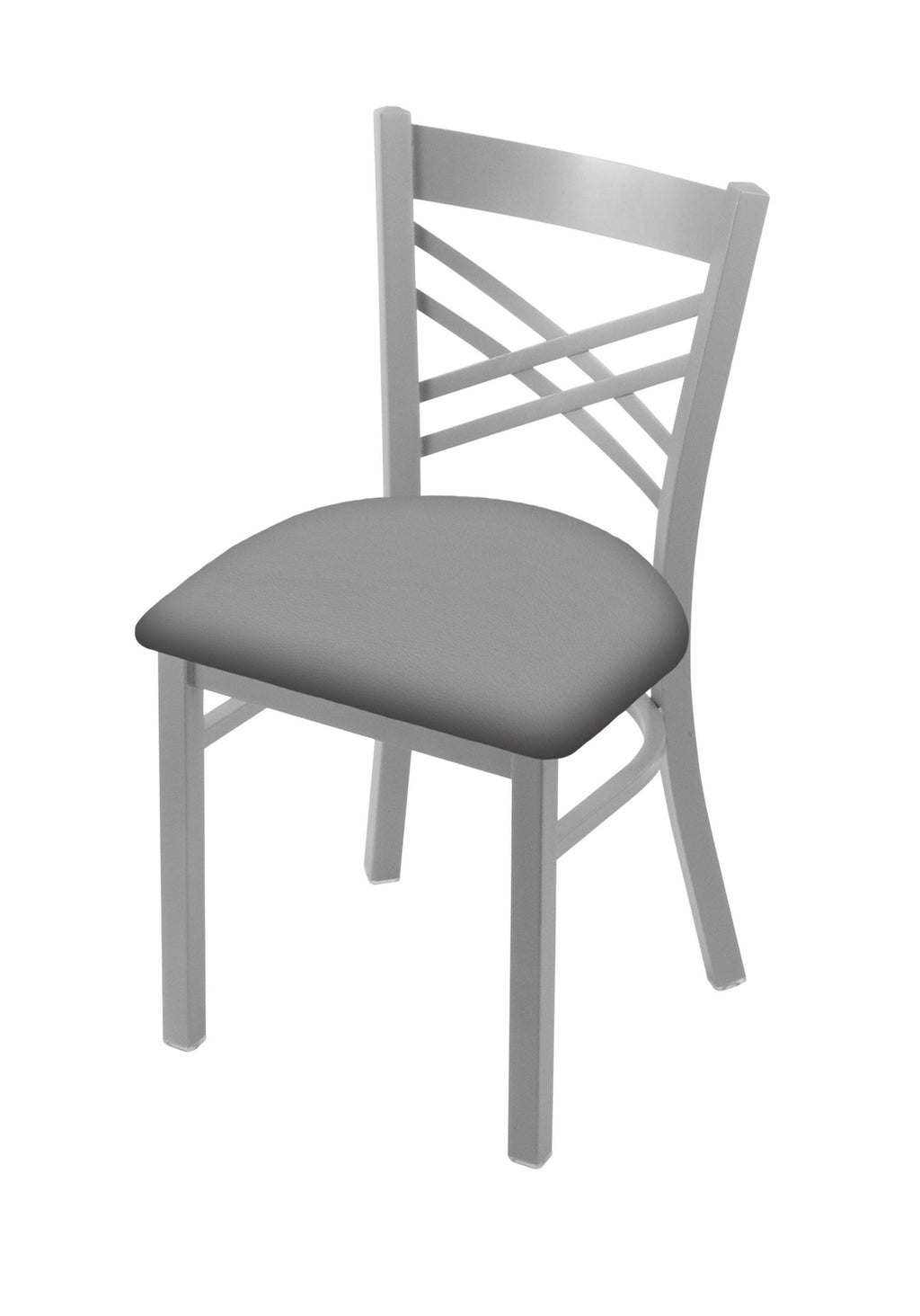 18x22 Chair with Anodized Nickel Finish U170