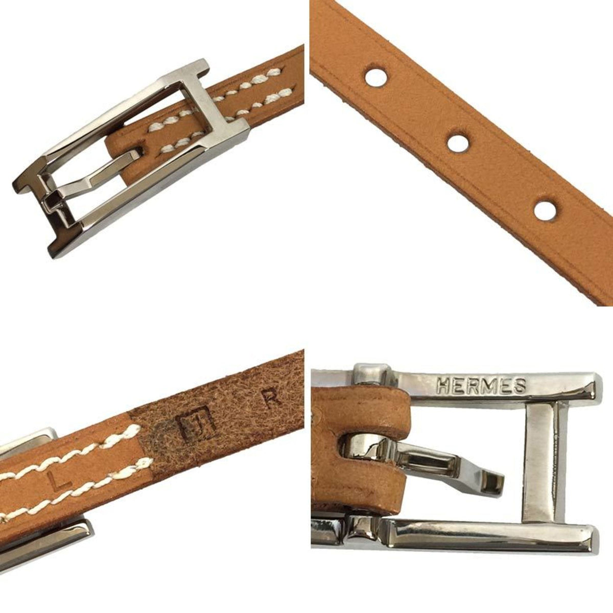 Camel Brown Leather Bracelet I83619