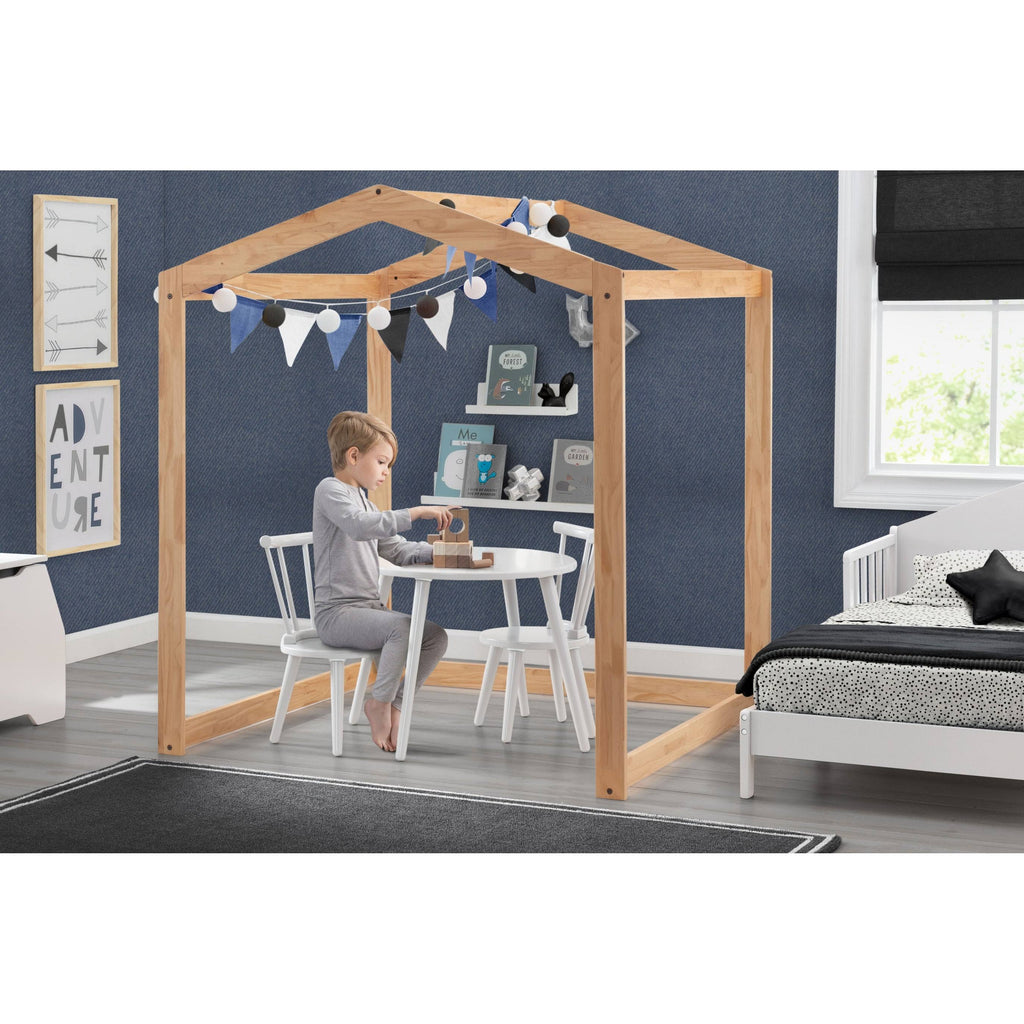 Natural Wood Indoor Playhouse C293