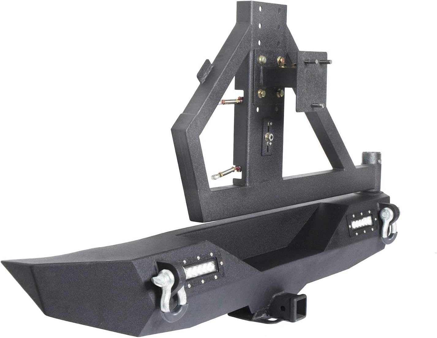 Steel Front and Rear Bumper with Tire Carrier O400