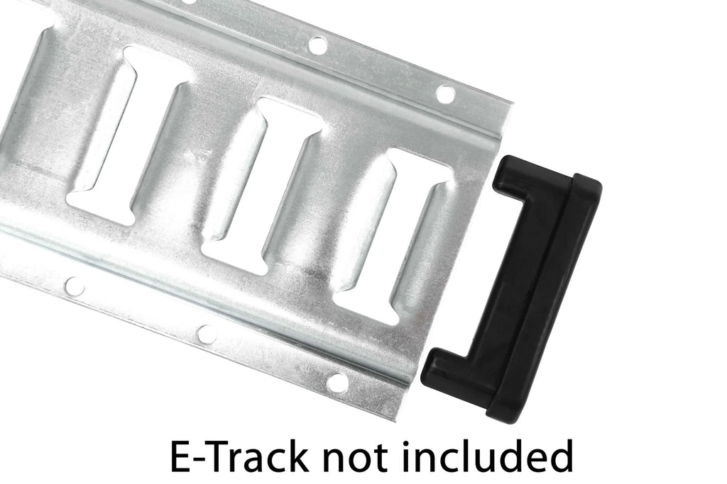 Black Plastic E-Track Rail End Caps (20 Pack) R634961