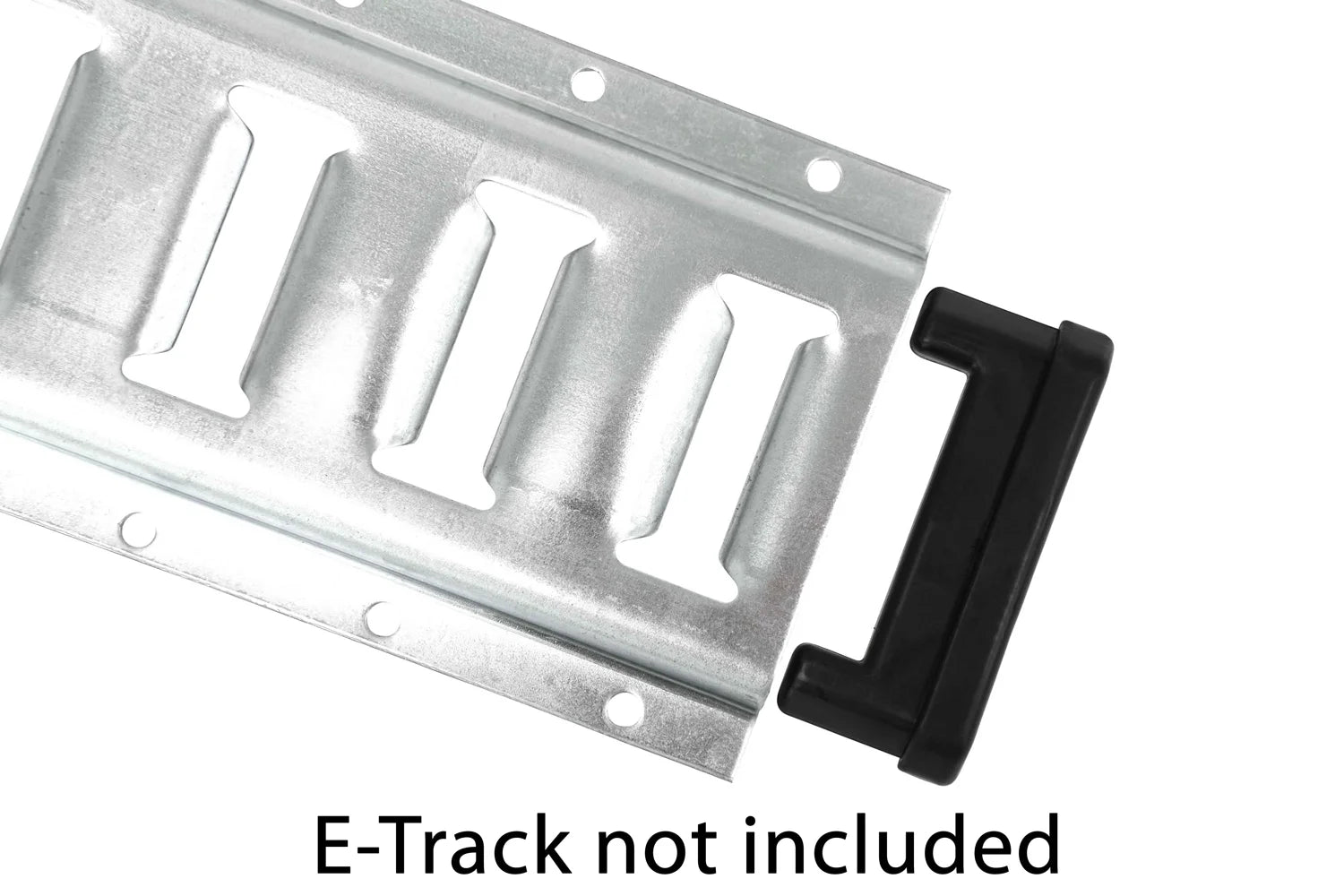 Black Plastic E-Track Rail End Caps (20 Pack) R634961