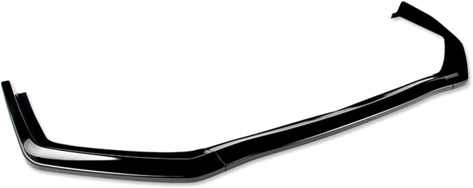 Glossy Black Front Bumper Lip Spoiler Splitter Pack of 2 V104623